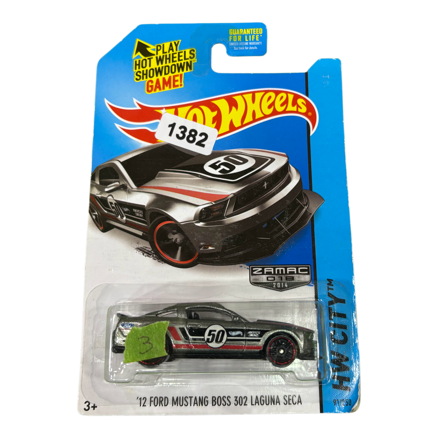 12 FORD MUSTANG BOSS 302 LAGUNA SECA (1382)