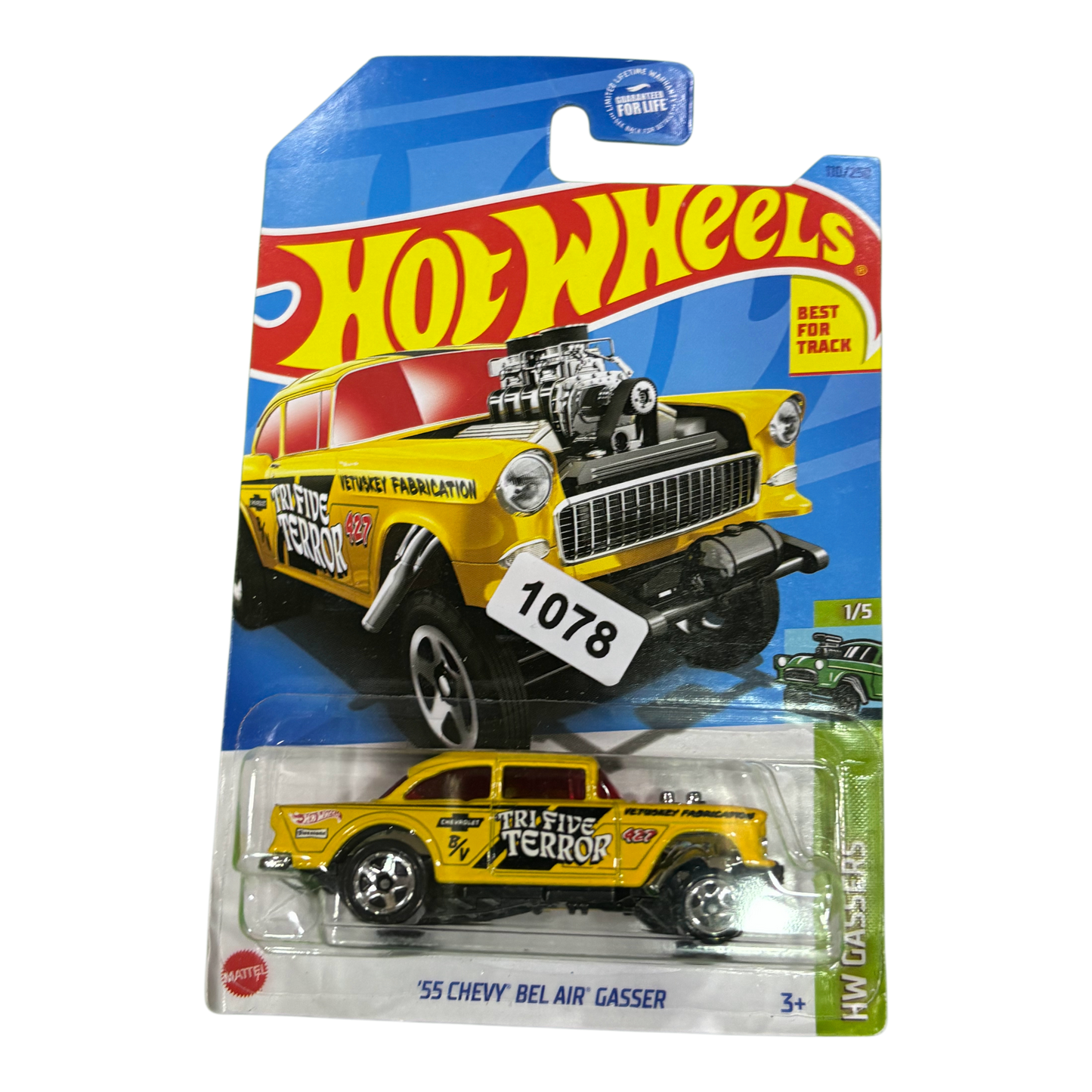 55 CHEVY BEL AIR GASSER (1078)